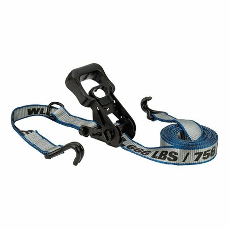 PIPERS PIT 14 ft. Tie Down Strap - Gray PI3305681